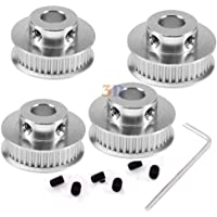 Los mejores  - BZ 3D GT2 - Polea de sincronización con 40 dientes de 5 mm- rueda sincrónica de aluminio para piezas de impresora 3D de…